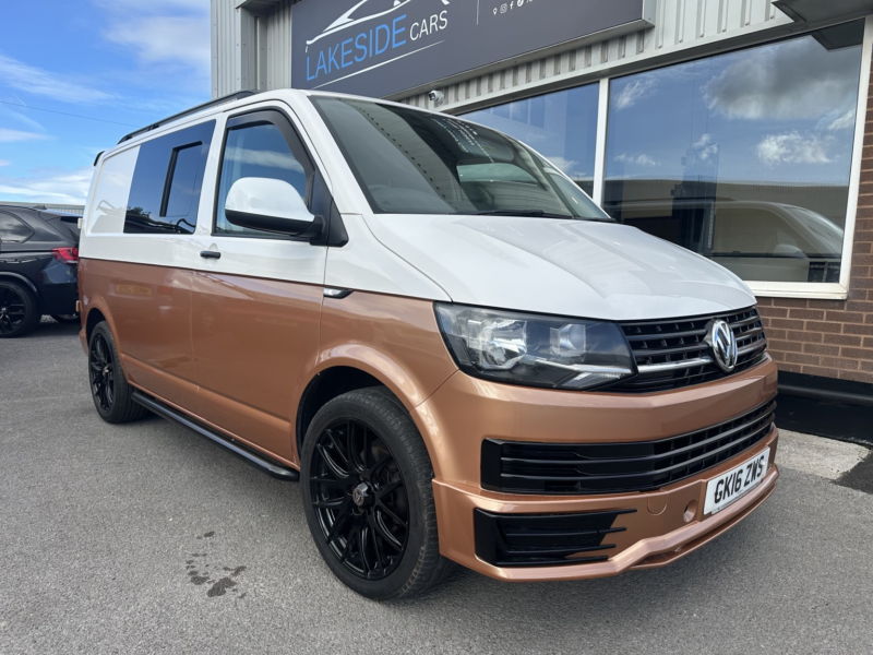 2016 Volkswagen Transporter 2.0 Tdi T28 Bluemotion Tech Startline in White — image 1