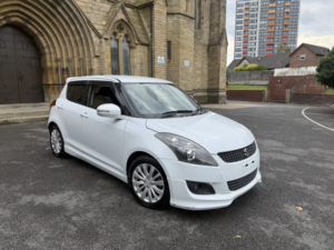 2013 Suzuki Swift Hatchback (2010 - 2017) in White — image 2