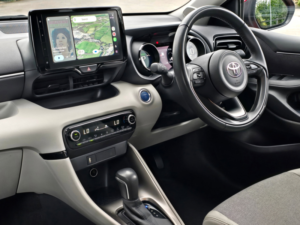 2023 Toyota Yaris 1.5 Vvt-H Excel Hatchback 5dr Petrol Hybrid E-CVT Euro 6 (s/s) (116 Ps) in Red — image 2
