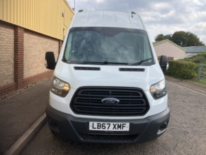 2018 Ford Transit 2.0 350 Ecoblue Panel Van 5dr Diesel Manual Fwd L2 H3 Euro 6 (130 Ps) in White — image 2
