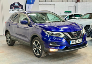 2017 Nissan Qashqai 1.6 Dig-T Tekna Euro 6 (s/s) 5dr in Blue — image 2