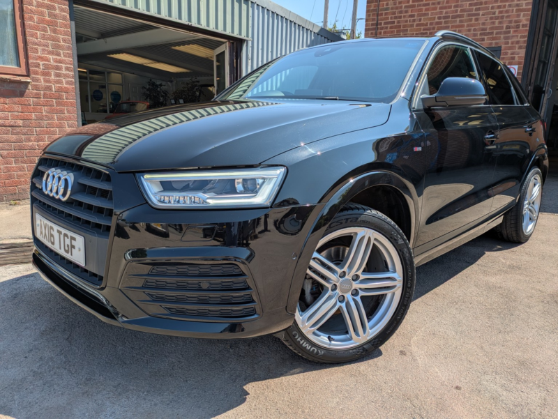2016 Audi Q3 2.0 Tdi S Line Plus Quattro S-A in Black — image 1