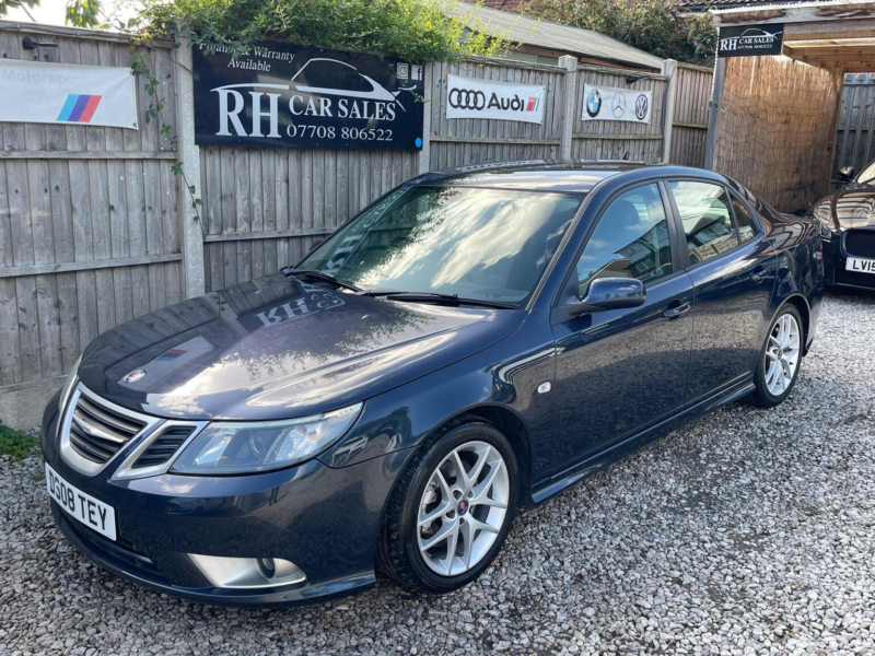 2008 Saab 9-3 1.9 Tid Vector Sport Auto Euro 4 4dr in Blue — image 1