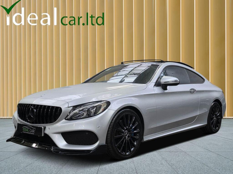 2016 Mercedes-Benz C Class 2.1 C250d Amg Line (premium Plus) G-Tronic+ Euro 6 (s/s) 2dr in Silver — image 1