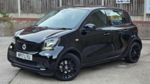 2017 Smart Forfour 0.9t Prime Sport (premium) Twinamic Euro 6 (s/s) 5dr in Black — image 2