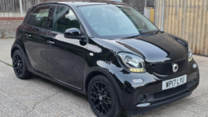 2017 Smart Forfour 0.9t Prime Sport (premium) Twinamic Euro 6 (s/s) 5dr in Black — image 4