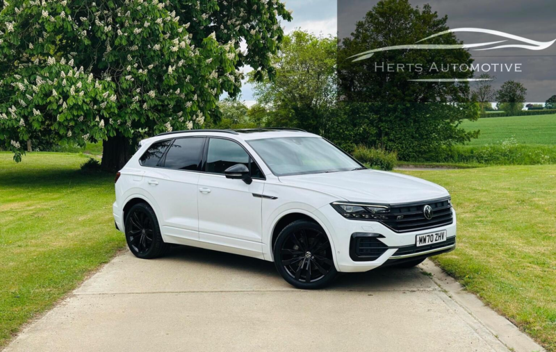 2020 Volkswagen Touareg 3.0 Tdi V6 Black Edition Tiptronic 4motion Euro 6 (s/s) 5dr in White — image 1