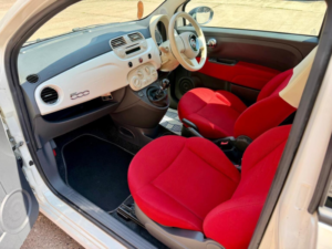 2011 Fiat 500 1.2 Pop Euro 5 (s/s) 3dr in White — image 5