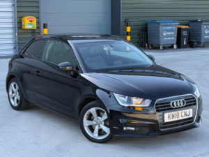 2018 Audi A1 1.6 Tdi Sport S Tronic Euro 6 (s/s) 3dr (nav) in Black — image 5