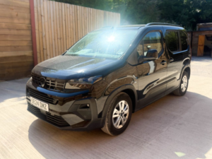 2024 Peugeot Rifter Wheelchair Accessible Disabled Access Vehicle Wav in Black — image 3