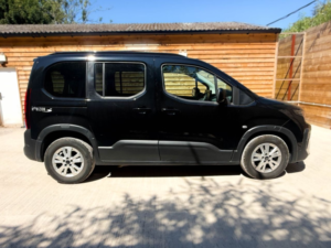 2024 Peugeot Rifter Wheelchair Accessible Disabled Access Vehicle Wav in Black — image 4