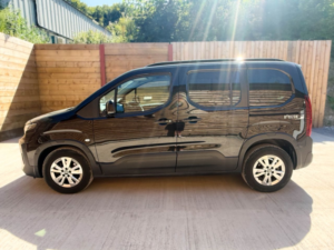 2024 Peugeot Rifter Wheelchair Accessible Disabled Access Vehicle Wav in Black — image 5