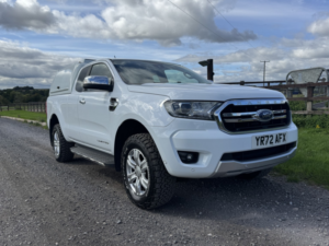 2022 Ford Ranger 2.0 Ranger Limited Super Cab 2.0l Ecoblue 170ps AWD 6 Speed Manual in White — image 3