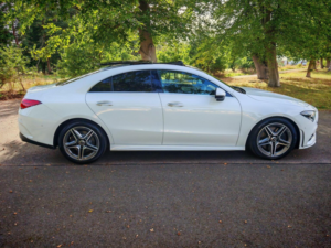 2019 Mercedes-Benz Cla 2.0 Cla220 Amg Line (premium Plus) Coupe 7g-Dct Euro 6 (s/s) 4dr in White — image 3