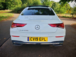 2019 Mercedes-Benz Cla 2.0 Cla220 Amg Line (premium Plus) Coupe 7g-Dct Euro 6 (s/s) 4dr in White — image 5
