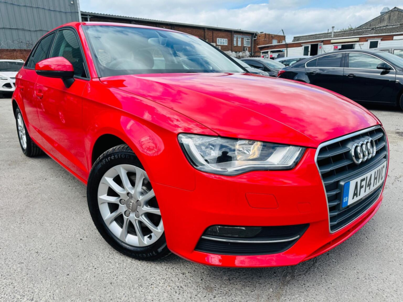 2014 Audi A3 1.6 Tdi Se Sportback Euro 5 (s/s) 5dr in Red — image 1