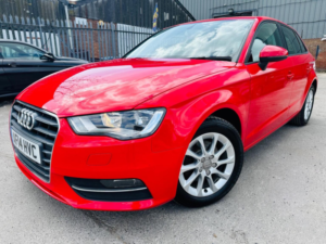2014 Audi A3 1.6 Tdi Se Sportback Euro 5 (s/s) 5dr in Red — image 2