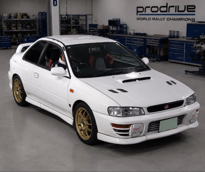 1997 Subaru Impreza Wrx Sti Type R V-4 in White — image 1