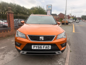 2016 SEAT Ateca 1.4 Ecotsi Xcellence Euro 6 (s/s) 5dr in Orange — image 4