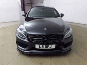 2017 Mercedes-Benz C Class 2.1 C220d Amg Line (premium) G-Tronic+ Euro 6 (s/s) 2dr in Black — image 2