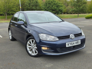 2014 Volkswagen Golf 2.0 Tdi Bluemotion Tech Gt DSG Euro 5 (s/s) 5dr in Blue — image 3