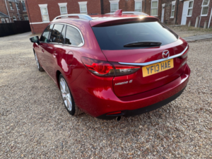 2013 Mazda Mazda6 2.2 Skyactiv-D Sport Nav Tourer 5dr Diesel Manual Euro 6 (s/s) (175 Ps) in Red — image 6