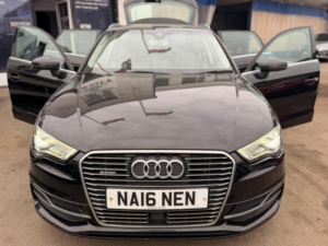 2016 Audi A3 1.4 Tfsi E-Tron Sportback E-S Tronic Euro 6 5dr 8.8kwh in Black — image 2