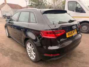 2016 Audi A3 1.4 Tfsi E-Tron Sportback E-S Tronic Euro 6 5dr 8.8kwh in Black — image 3