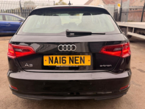 2016 Audi A3 1.4 Tfsi E-Tron Sportback E-S Tronic Euro 6 5dr 8.8kwh in Black — image 6