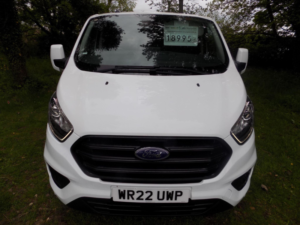 2022 Ford Transit Custom 2.0 300 Ecoblue Trend Crew Van L1 H1 Euro 6 (s/s) 5dr (6 Seat) in White — image 3