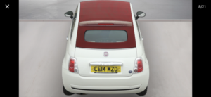 2014 Fiat 500c 1.2 500c 1.2 Pop Convertible in White — image 2