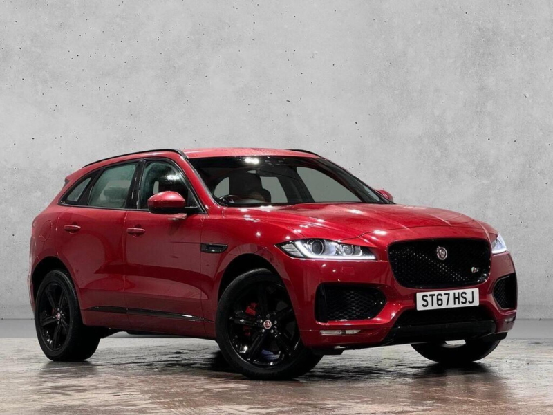 2017 Jaguar F-Pace 3.0 V6 S Auto AWD Euro 6 (s/s) 5dr in Red — image 1
