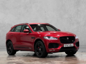 2017 Jaguar F-Pace 3.0 V6 S Auto AWD Euro 6 (s/s) 5dr in Red — image 3