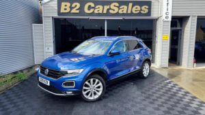 2019 Volkswagen T-Roc 1.5 Tsi Evo Sel DSG Euro 6 (s/s) 5dr in Blue — image 4