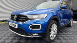 2019 Volkswagen T-Roc 1.5 Tsi Evo Sel DSG Euro 6 (s/s) 5dr in Blue — image 5