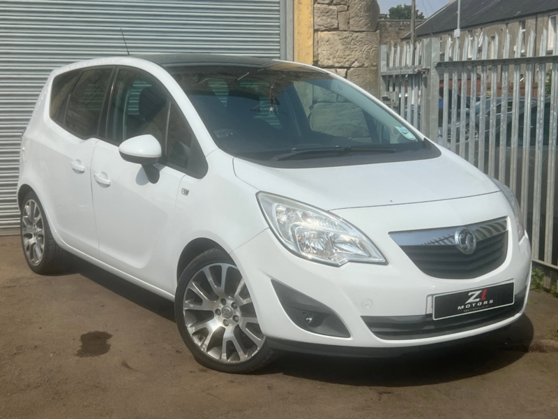 2011 Vauxhall Meriva 1.4 16v Exclusiv Limited Edition MPV 5dr Petrol Manual Euro 5 (100 Ps) in White — image 1