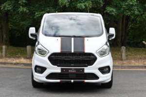 2022 Ford Transit Custom 2.0 320 Ecoblue Sport Crew Van L2 H1 Euro 6 (s/s) 5dr in White — image 2