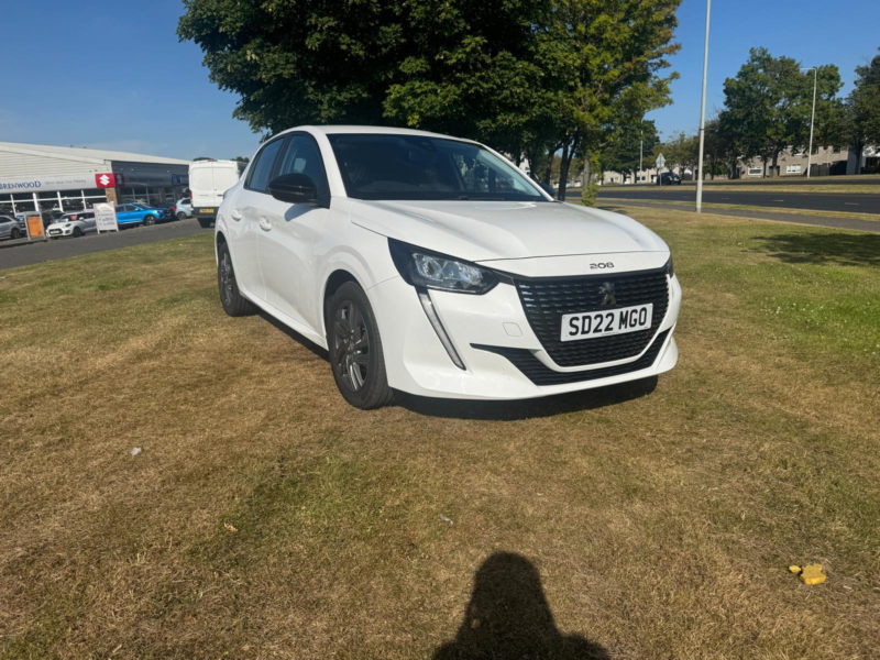 2022 Peugeot 208 1.2 Puretech Active Premium Hatchback 5dr Petrol Manual Euro 6 (s/s) (75 Ps) in White — image 1