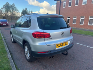 2013 Volkswagen Tiguan 2.0 Tdi Bluemotion Tech Se SUV 5dr Diesel DSG 4WD Euro 5 (s/s) (140 Ps) in Silver — image 5