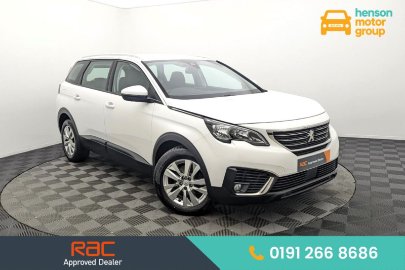 2019 Peugeot 5008 1.2 Puretech Active SUV 5dr Petrol Manual Euro 6 (s/s) (130 Ps) in White — image 1