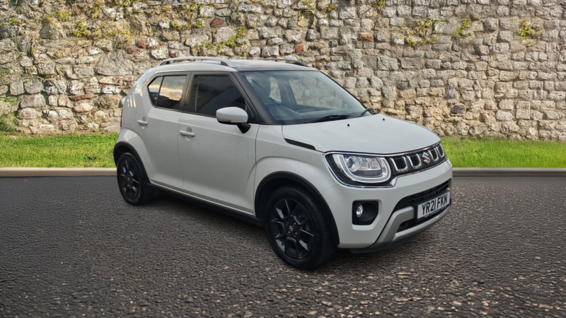 2021 Suzuki Ignis 1.2 Dualjet Mhev Sz5 Hatchback 5dr Petrol Hybrid Manual Euro 6 (s/s) (83 Ps) in White — image 1