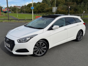 2016 Hyundai I40 1.7 Crdi Blue Drive Premium Tourer Euro 6 (s/s) 5dr in White — image 3