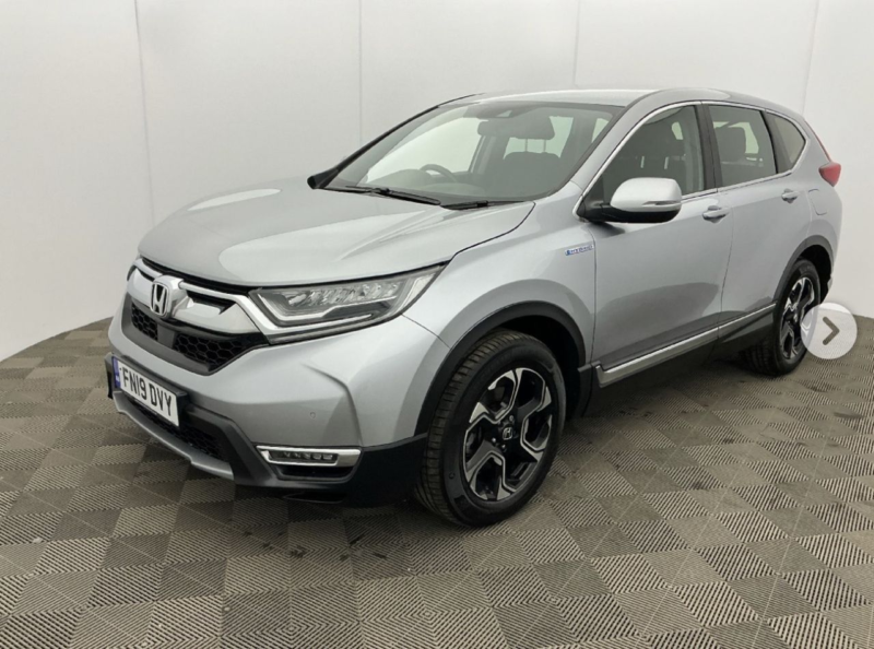2019 Honda Cr-V 2.0 H I-Mmd Se SUV 5dr Petrol Hybrid Ecvt 4WD Euro 6 (s/s) (184 Ps) in Silver — image 1