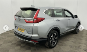 2019 Honda Cr-V 2.0 H I-Mmd Se SUV 5dr Petrol Hybrid Ecvt 4WD Euro 6 (s/s) (184 Ps) in Silver — image 4