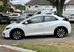 2016 Honda Civic 1.8 I-Vtec Se Plus in White — image 4