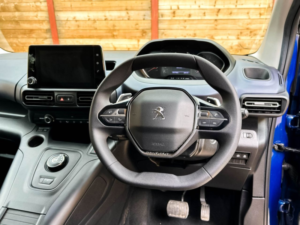 2023 Peugeot Rifter L2 Lwb 4 SEAT Auto Wheelchair Accessible Disabled Access Vehicle Wav in Blue — image 2
