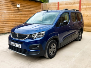 2023 Peugeot Rifter L2 Lwb 4 SEAT Auto Wheelchair Accessible Disabled Access Vehicle Wav in Blue — image 5