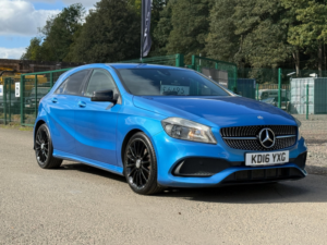 2016 Mercedes-Benz A Class 2.1 A200d Amg Line Hatchback 5dr Diesel Manual Euro 6 (s/s) (136 Ps) in Blue — image 3