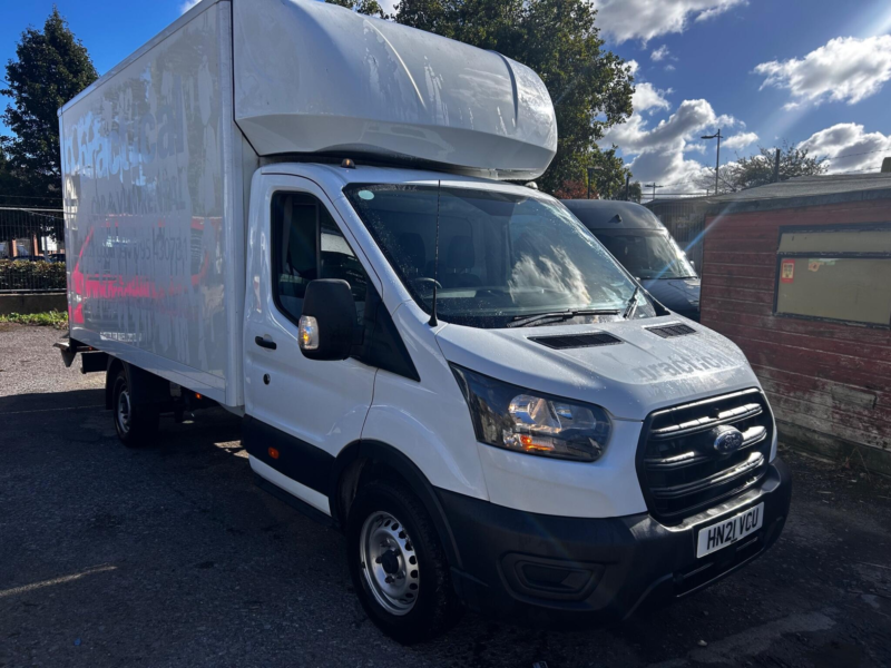 2021 Ford Transit 2.0 350 Ecoblue Leader Fwd L4 Euro 6 (s/s) 2dr in White — image 1