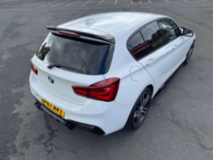 2017 BMW 1 Series 2.0 118d M Sport Shadow Edition Euro 6 (s/s) 5dr in White — image 4